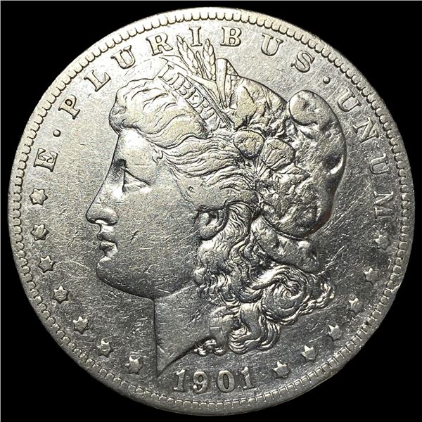 1901 Morgan Silver Dollar NEARLY UNCIRCULATED