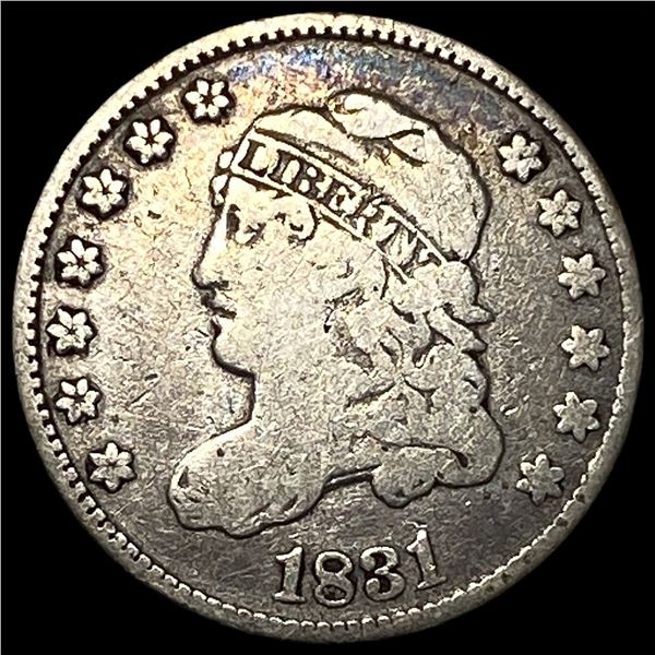 1831 Capped Bust Half Dime LIGHTLY CIRCULATED