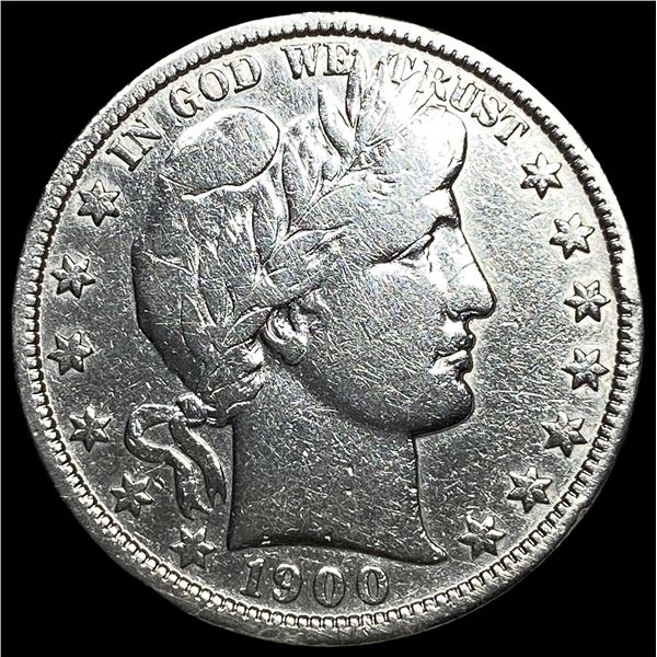 1900-O Silver Half Dollar CLOSELY  UNCIRCULATED