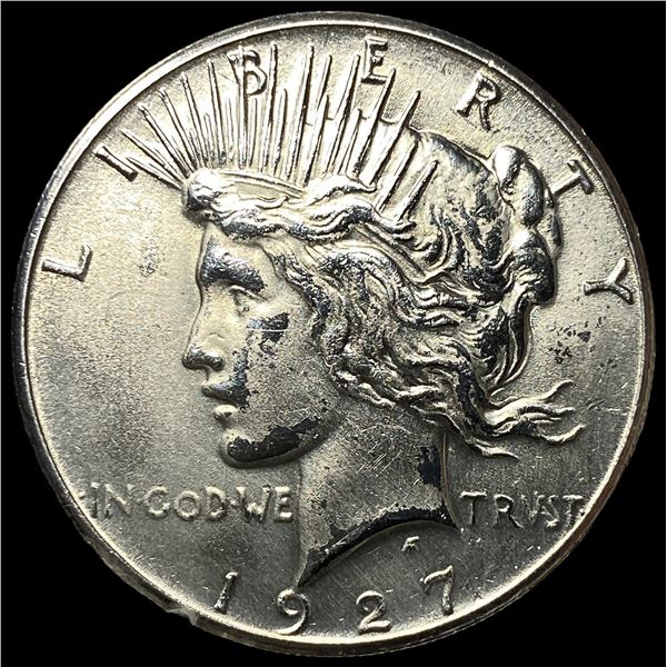 1927 Peace Silver Dollar CLOSELY UNCIRCULATED