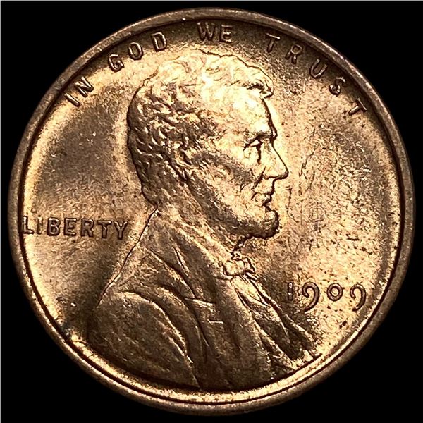 1909 Lincoln Wheat Cent SUPERB GEM BU