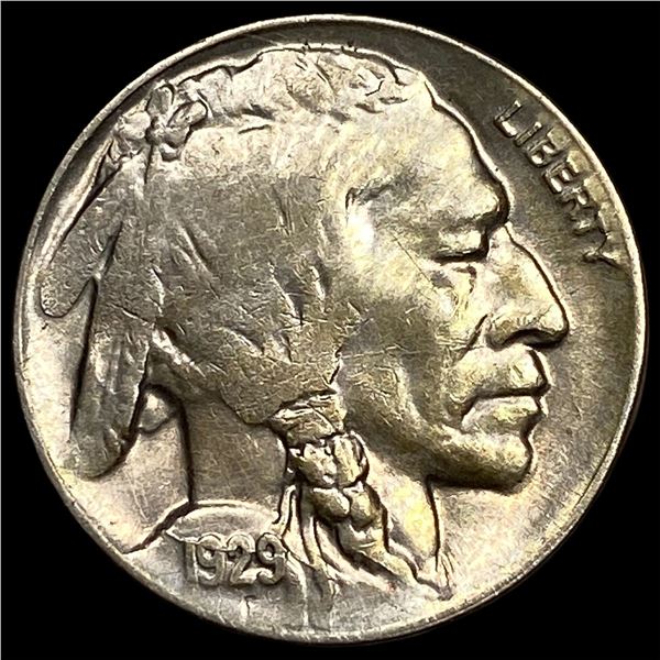 1929-D Buffalo Nickel NEARLY UNCIRCULATED