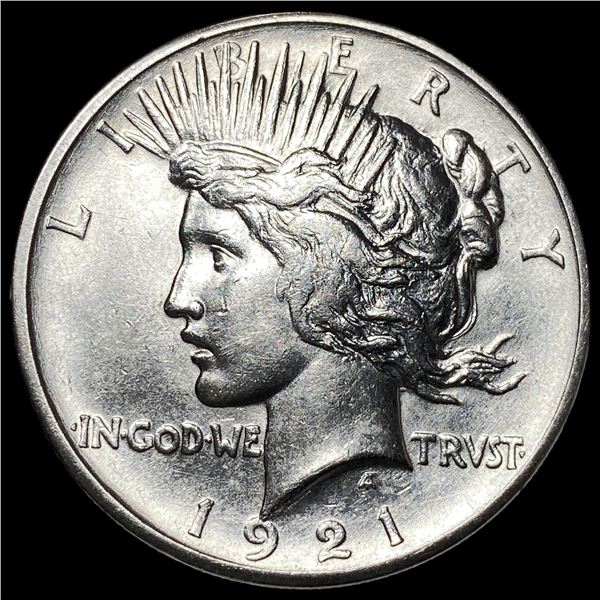 1921 Silver Peace Dollar CLOSELY UNCIRCULATED