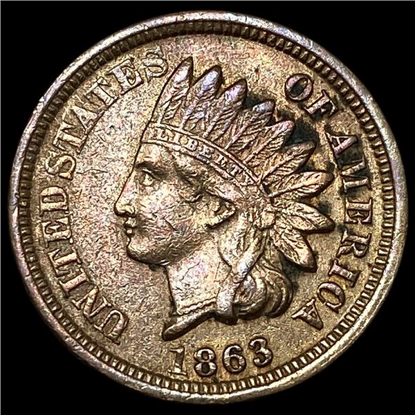 1863 Indian Head Cent UNCIRCULATED