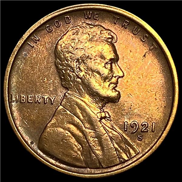 1921-S Lincoln Wheat Cent UNCIRCULATED