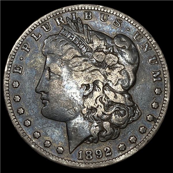 1892-S Silver Morgan Dollar LIGHTLY  CIRCULATED