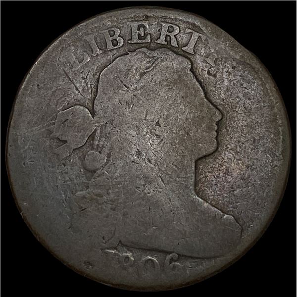1806 Draped Bust Large Cent NICELY CIRCULATED