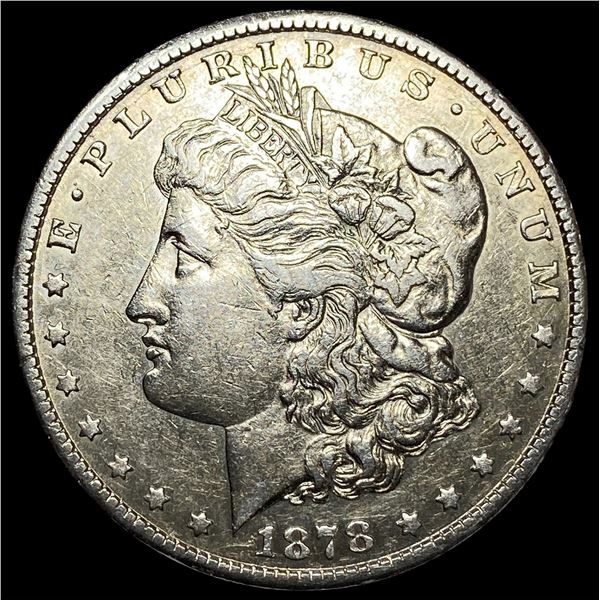 1878 Silver Morgan Dollar CLOSELY  UNCIRCULATED