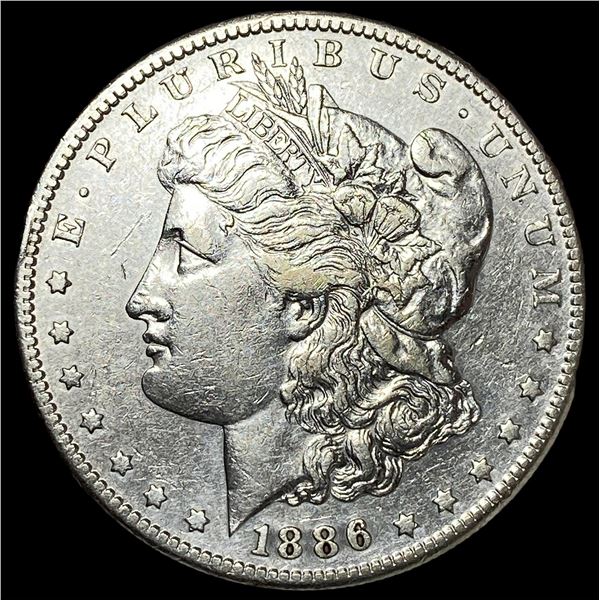 1886-S Silver Morgan Dollar ABOUT  UNCIRCULATED