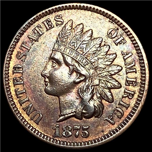 1875 Indian Head Cent UNCIRCULATED