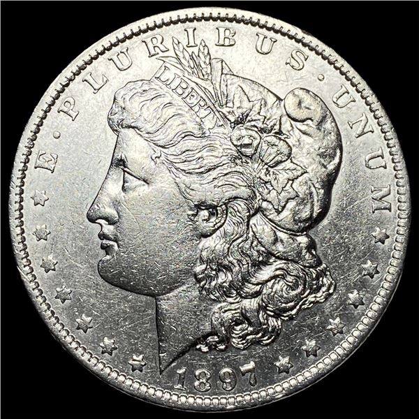 1897-S Silver Morgan Dollar CLOSELY  UNCIRCULATED