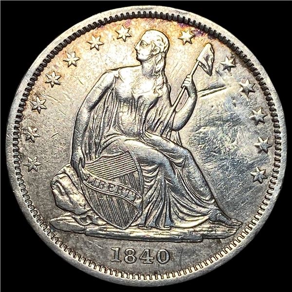 1840 Seated Liberty Half Dollar HIGH GRADE