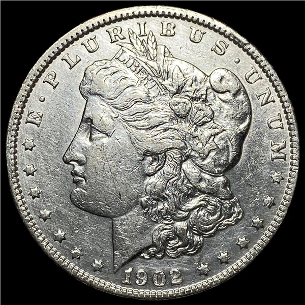 1902-S Silver Morgan Dollar CHOICE AU