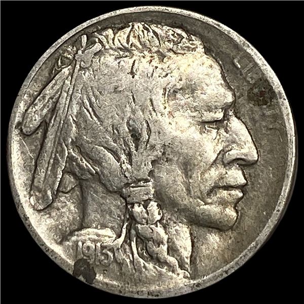 1913-S Buffalo Nickel Type 2 LIGHTLY  CIRCULATED