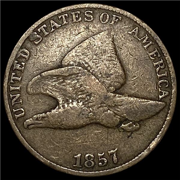 1857 Flying Eagle Cent LIGHTLY CIRCULATED