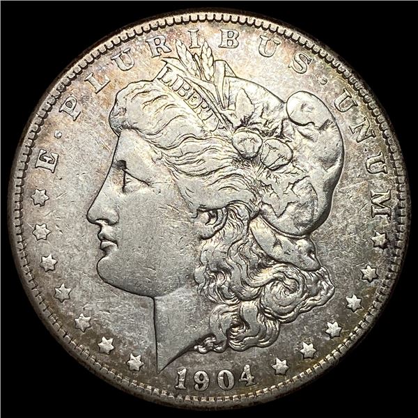 1904-S Silver Morgan Dollar NEARLY  UNCIRCULATED