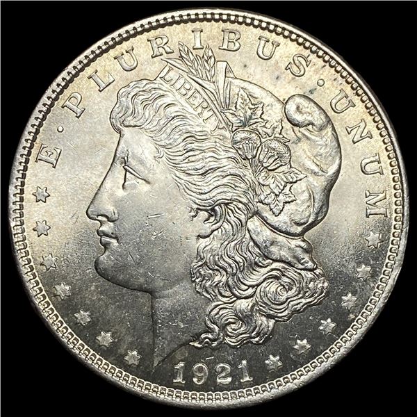 1921 Silver Morgan Dollar SUPERB GEM BU
