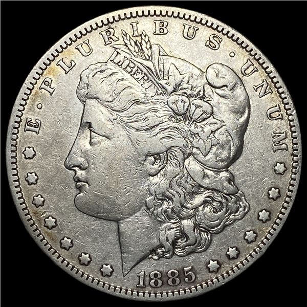 1885-S Silver Morgan Dollar NEARLY  UNCIRCULATED