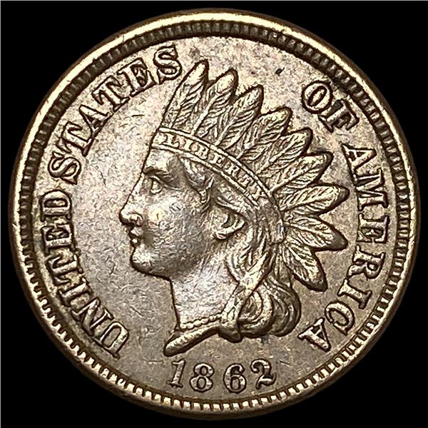 1862 Copper-Nickel Indian Head Cent  UNCIRCULATED
