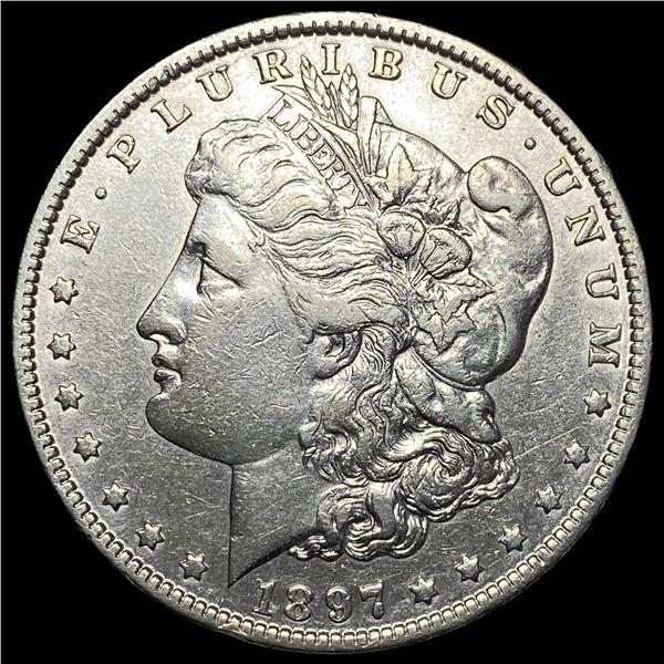 1897 Morgan Silver Dollar CLOSELY  UNCIRCULATED