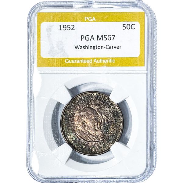 1952 Washington Carver Half Dollar PGA MS67