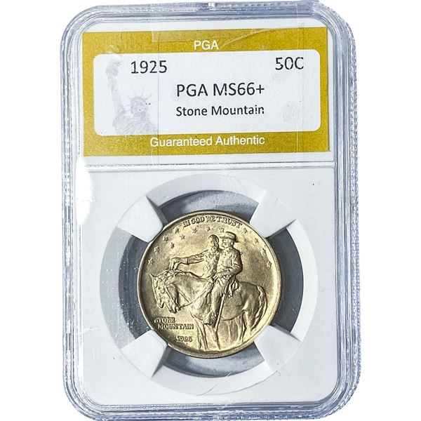 1925 Stone Mountain Half Dollar PGA MS66+
