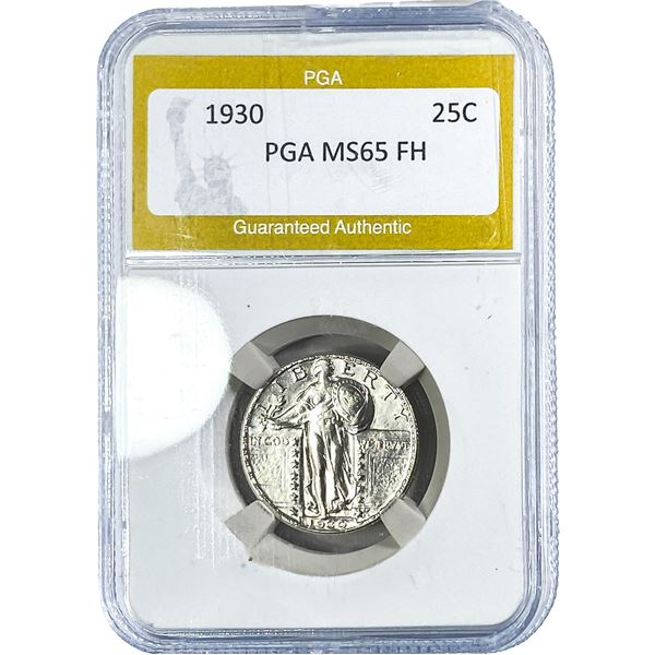 1930 Standing Liberty Quarter PGA MS65 FH