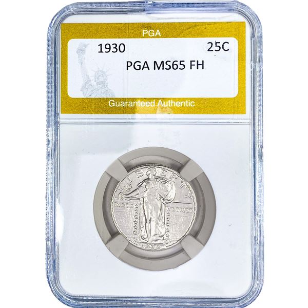 1930 Standing Liberty Quarter PGA MS65 FH