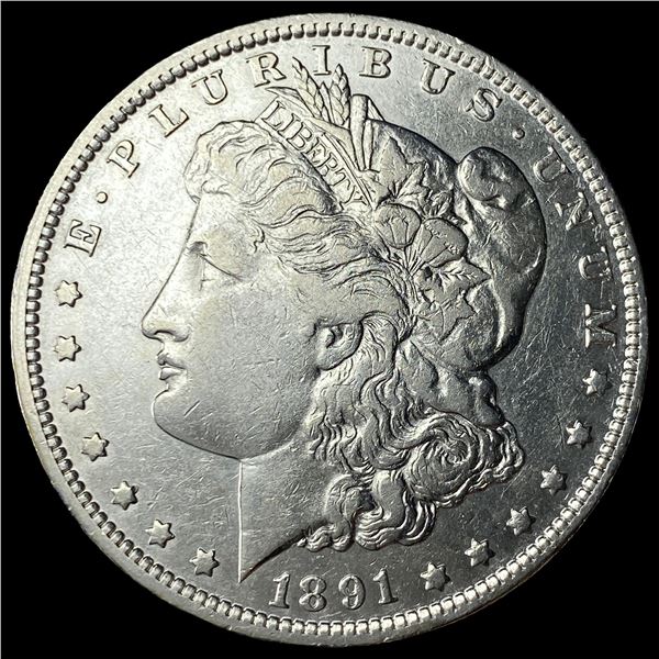 1891-O Silver Morgan Dollar CLOSELY  UNCIRCULATED