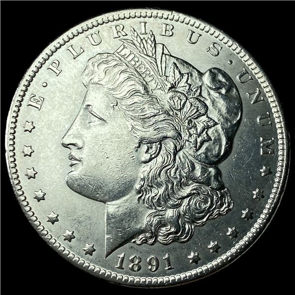 1891-CC Silver Morgan Dollar CLOSELY  UNCIRCULATED