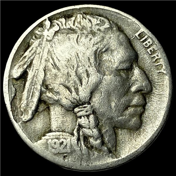 1921 Buffalo Nickel LIGHTLY CIRCULATED