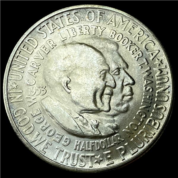 1953-S Silver Booker T. Washington/Carver  Half Dollar UNCIRCULATED
