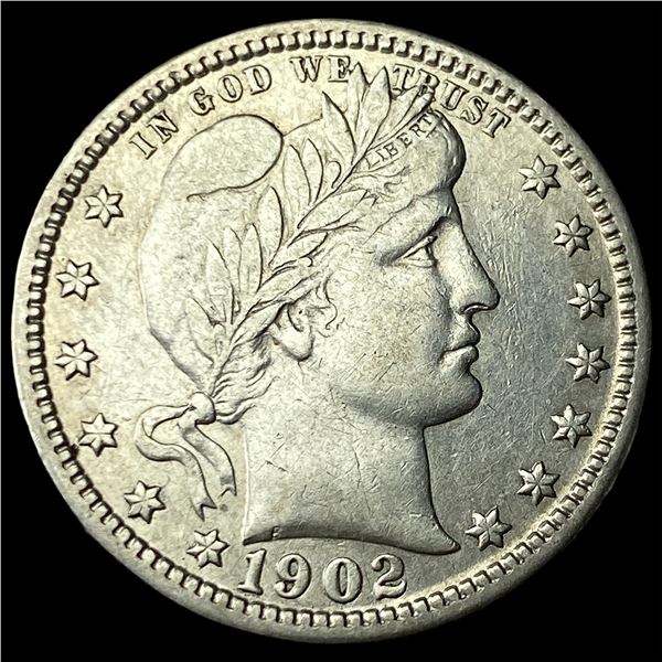 1902 Barber Quarter CLOSELY UNCIRCULATED