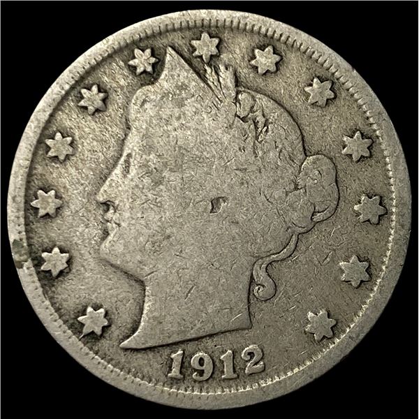 1912-D Liberty Head Nickel LIGHTLY CIRCULATED