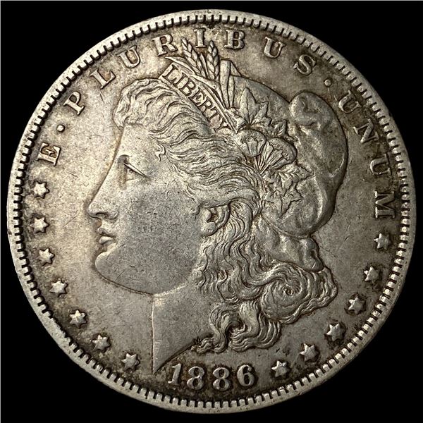 1886-O Silver Morgan Dollar NEARLY  UNCIRCULATED