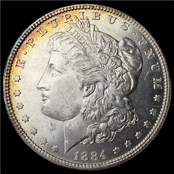 1884-S Silver Morgan Dollar CHOICE BU