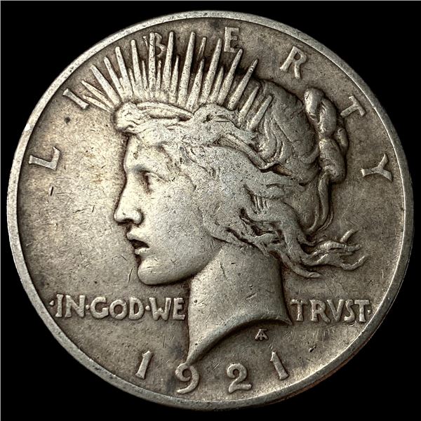1921 Silver Peace Dollar LIGHTLY CIRCULATED