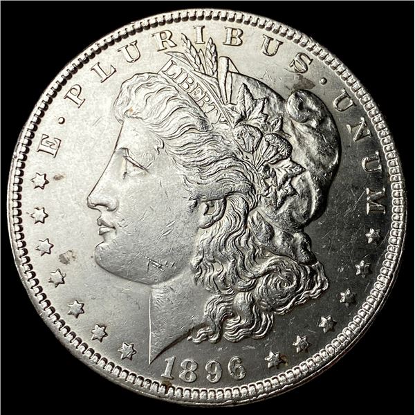 1896 Silver Morgan Dollar CHOICE AU
