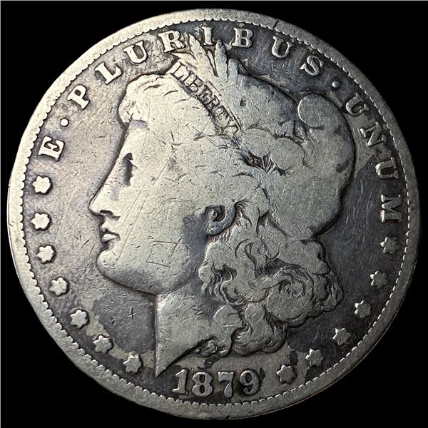 1879-CC Silver Morgan Dollar LIGHTLY  CIRCULATED