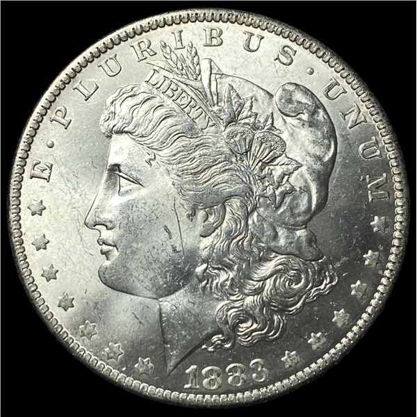 1883-O Silver Morgan Dollar GEM BU