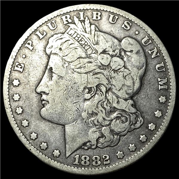 1882-CC Silver Morgan Dollar LIGHTLY  CIRCULATED