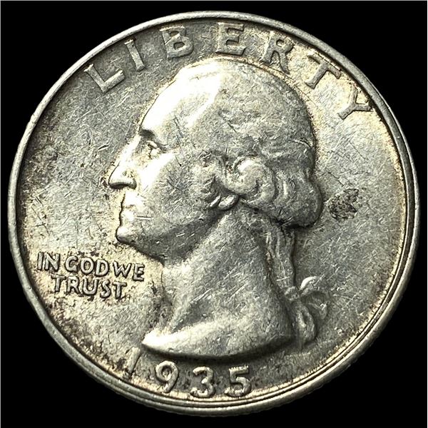 1935-D Silver Washington Quarter UNCIRCULATED