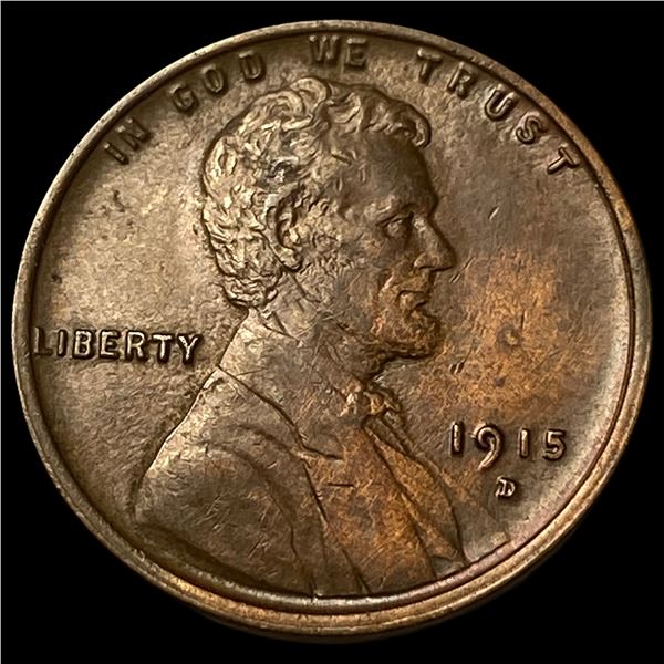1915-D Lincoln Wheat Cent CLOSELY  UNCIRCULATED
