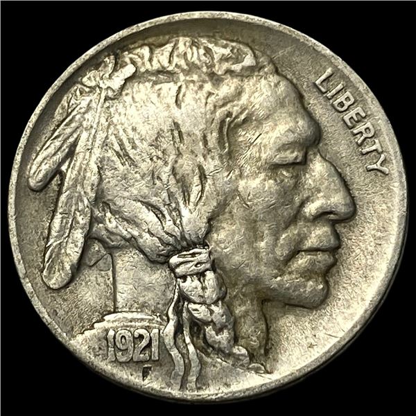 1921 Buffalo Nickel NEARLY UNCIRCULATED