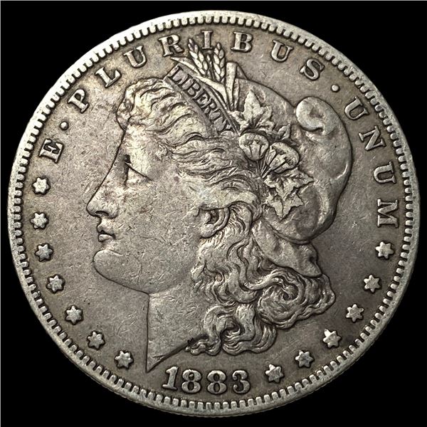 1883 Morgan Silver Dollar NEARLY UNCIRCULATED