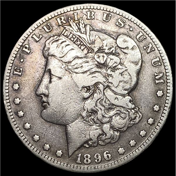 1896-S Silver Morgan Dollar LIGHTLY  CIRCULATED