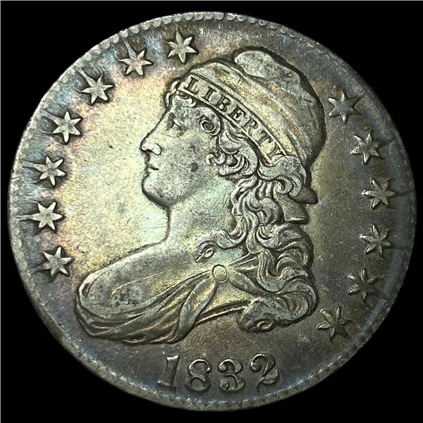 1832 Capped Bust Half Dollar CLOSELY  UNCIRCULATED