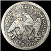 Image 2 : 1853 Arrows/Rays Seated Liberty Quarter  NICELY CIRCULATED