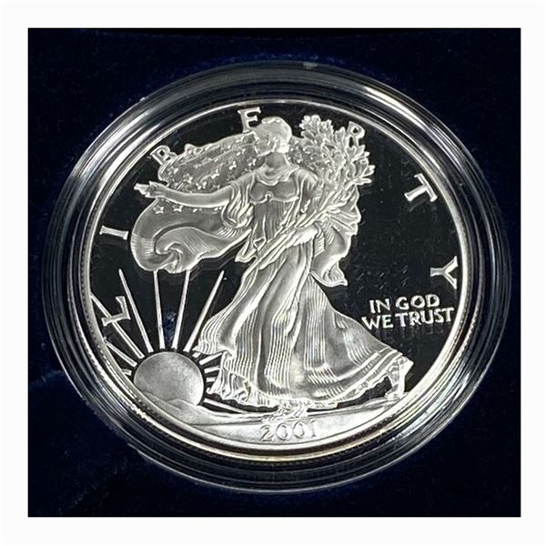 2001 American Eagle 1 oz Silver Proof Coin