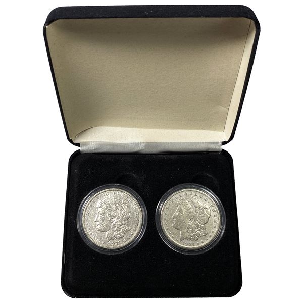 [2 Coins] 1878-1921 Morgan Silver Dollar